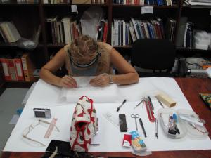 Preventive conservation and storage of archaeological textiles. Photo S. Spantidaki.